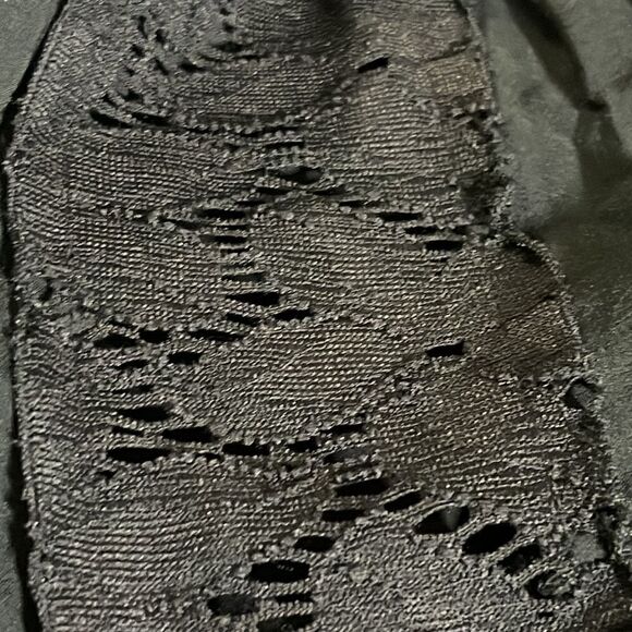 Victoria’s secret Dress Womens Small cold shoulder lace cover up drawstring Boho - Picture 9 of 11